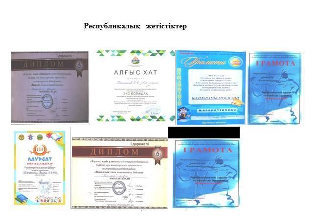 Республикалық   жетістіктер