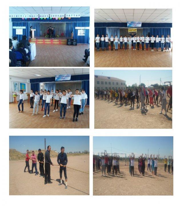 Дене тәрбиесі және салауатты өмір салтын  қалыптастыру                        айлығының қорытындысы