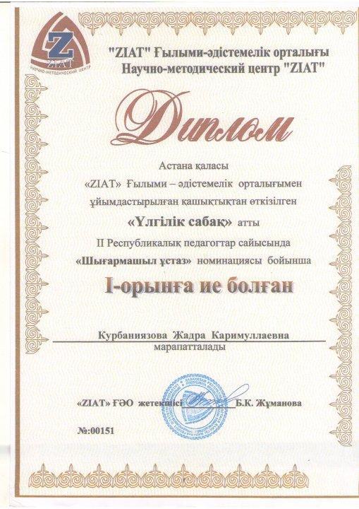 Жетістіктер