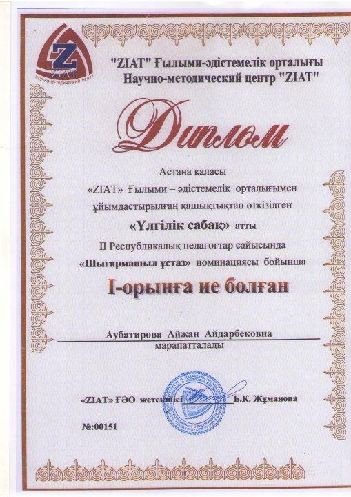 Жетістіктер