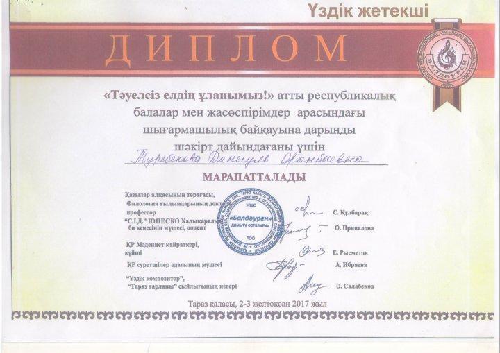 Жетістіктер