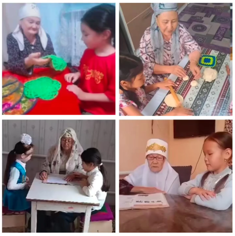 " Оффлайн күні" ( интернетсіз бір күн) қалалық акциясында басты жалғыз басты қарт адамның үй шаруасына көмек көрсетті.