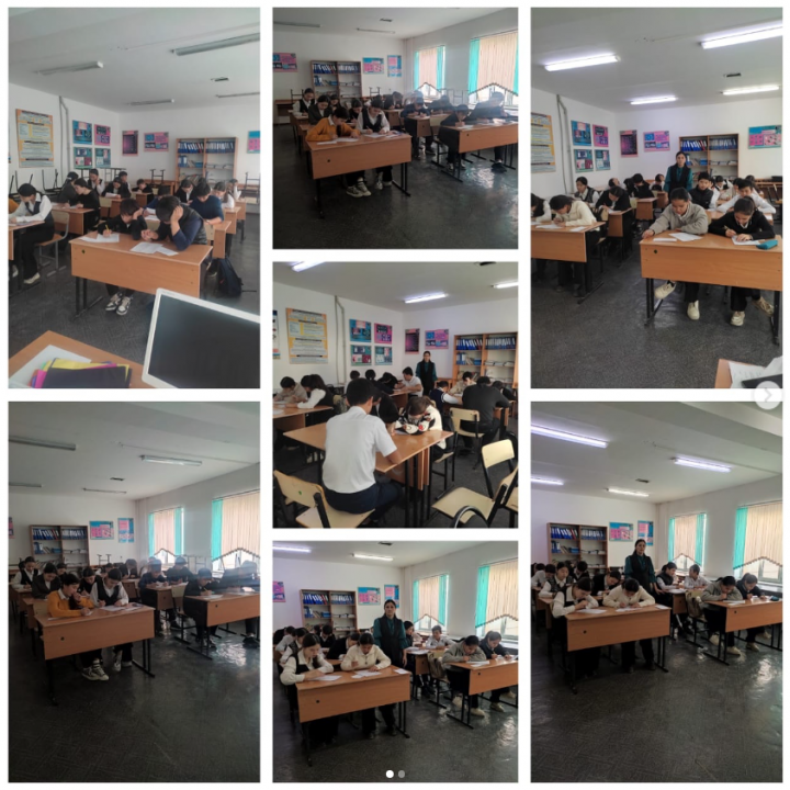 Психологиялық айлық барысында мектеп психологтары 8-11 сынып оқушыларынан сауалнамалар алды.